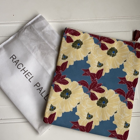 Rachel Pally Leather/Canvas Reversal Clutch - Picture 5 of 10